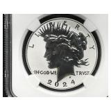 2024-S Peace Dollar Reverse Proof 70