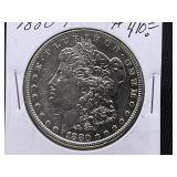 1880-P Morgan Silver Dollar