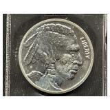 1 Oz. Silver Indian and Buffalo Round