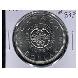 1964 Canadian Silver Dollar
