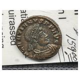 367-375 AD Roman Bronze Coin