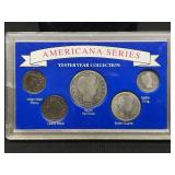 Yesteryear Coin Collection Barber