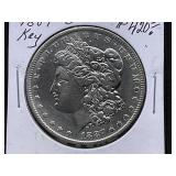 1887-O Morgan Silver Dollar *KEY DATE*