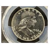 1962 Franklin Half Dollar Proof 64