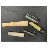 Knife Sharpening Tools and Strop Set