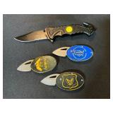 Knives Featuring U.S. Border Inspirations