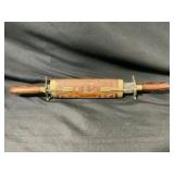 Carving Knife and Fork Set with Sheath