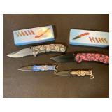 Folding and Pocket Knives with Skull Design