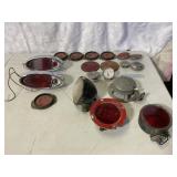 Two 40ï¿½s/50ï¿½s Mopar tail lights And Misc.