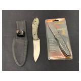 Guidesman Knives with Sheath and Packaging