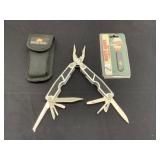 Multi-Tool Set with Case and Extra Knife