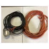 Extension Cord & Corded Hanging Work Light