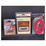 Three Winchester Branded Knives