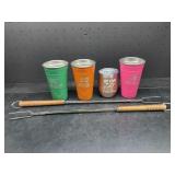 Insulated Containers And Extendable Forks