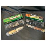 Two Hunting Knives with Sheaths