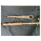 Vintage Yale Ratchet Lever and Red Devil Puller