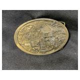 Centennial Brass Belt Buckle
