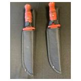 Red Fixed Blade Knives