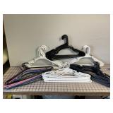 Lot of 60 Nice Plastic Hangars