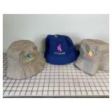 3 NEW Wyoming Licensed Bucket Hats, M/L