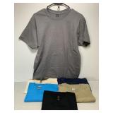 6 NEW Gildan T-Shirts, Size Medium