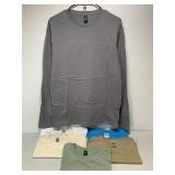 6 NEW Gildan T-Shirts, Size Medium, *1 LongSleeve*