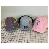 3 NEW Youth Designer Ball Caps, Adjustable
