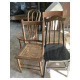 Four Vintage Chairs