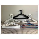 Lot of 50 Nice Plastic Hangars