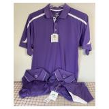 3 NEW Menï¿½s Golf Shirts/Polos; M, L & XL