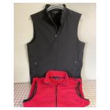 2 NEW Menï¿½s Vests (Polyester & Fleece), S & M