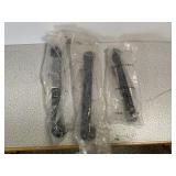3 New Black Adjustable Self Closing Gate Spring