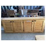 Base Cabinets, 97in Wide x 36in Tall x 17.5 Deep