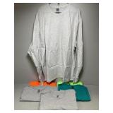 NEW Gildan Mens T-Shirts, 1 LS & 5 SS, Size 2XL