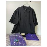 4 New V-Neck Polo Shirts