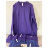 6 Mixed Brand, Mixed Color Medium Long Sleeve T