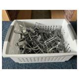 Large Assortment Of Slat Wall Hooks