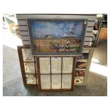 4 Window Pane Art Pieces