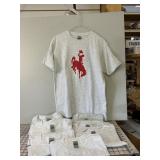 7 New Youth XL Plain Gray T shirts, 1 Gray T