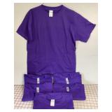 6 NEW Gildan Youth T-Shirts, Size Youth Large