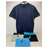 6 NEW T-Shirts, Size Small, 5 Gildan, 1 Hanes