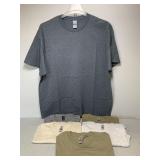 6 NEW Gildan T-Shirts, Size XL