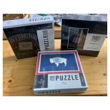 3 Wyoming 1000 Piece Puzzles