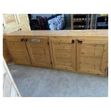 Base Cabinets, 97in x 36in x 17.5in Deep