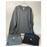 6 New Long Sleeved Shirts