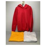 3 NEW Youth Sweatshirts, Size Large