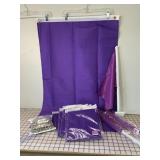 10 NEW 2ï¿½x3ï¿½ Purple Flags & 3 Car Flags, 12ï¿½x15ï¿½