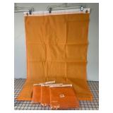4 NEW Orange 2ï¿½x3ï¿½ Flags