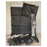 5 NEW Nylon 2x3 ft Flags & 2 Car Flags 12x15 in