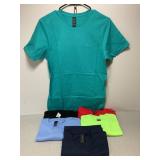 6 NEW Gildan T-Shirts, Size Small